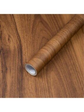 Wood Grain Contact Paper Peel Stick Self Adhesive Removable Wallpaper Vinyl Film